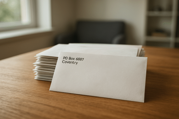 PO Box 6887 Coventry